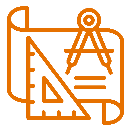 Icon technical drawing