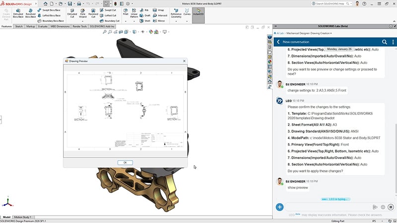 solidworks-AI-powered-Drawing-Generation-with-Prompts-op
